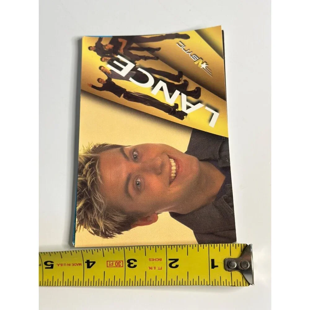 VTG N'Sync Trading Photo Cards Set Justin Timberlake Lance Bass Pop Star Lot 90s